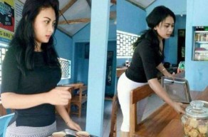 Penjual Kopi Tak Biasa Asal Nganjuk Viral di Medsos