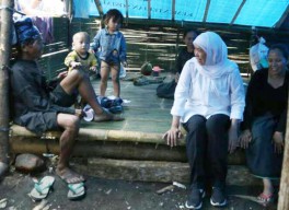 Hari Pertama Puasa, Mensos Tancap Gas di Kampung Badui