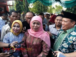 Tatap Grahadi, Khofifah Mulai Samakan Frekuensi