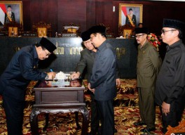 DPRD Setujui Raperda Pertanggungjawaban APBD