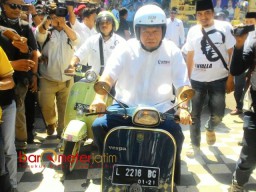 Gaya Vespa La Nyalla Melaju di Penjaringan Demokrat