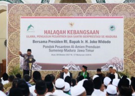 Di Hadapan Presiden, Pakde Karwo Curhat Soal Siswa Diniyah