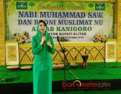 Turun ke Blitar, Arumi Idola Baru Warga Muslimat-Fatayat NU!