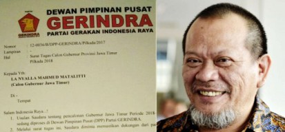 Pengamat: La Nyalla Berpeluang Diusung Gerindra tapi Berat