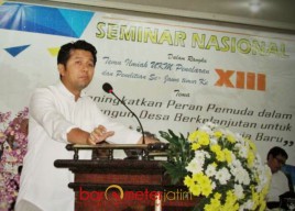 Atasi Kemiskinan, Emil Ajak Pemuda Pulang Bangun Desa