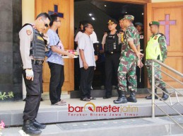 Surabaya Dibom, Pengamanan Gereja di Gresik Diperketat