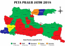 Telak Khofifah-Emil Kuasai 12 Wilayah PKB dan 12 Basis PDIP