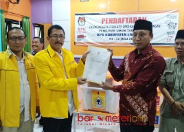 Golkar Parpol Pertama Daftarkan Bacaleg ke KPU Lamongan