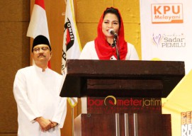 Gus Ipul-Puti Tak Hadiri Penetapan Gubernur-Wagub Terpilih