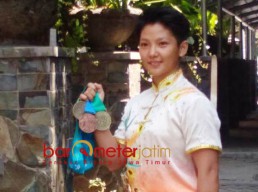 Mahasiwa Ubaya Raih 3 Medali Kejuaraan Wushu di China