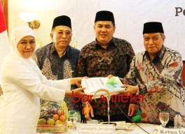 Khofifah Tak Bisa Garansi 100% Suara Warga NU ke Jokowi