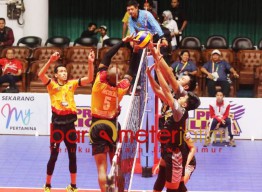 Bhayangkara Samator Surabaya Ringkus Jakarta Garuda 3-1