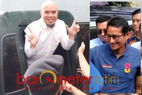 Pesan Dhani ke Prabowo-Sandi: Hadapi dengan Senyuman