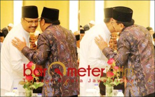 Forum Alim Ulama NU Jatim Satukan Pakde Karwo-Gus Ipul