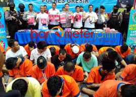 Tumpas Narkoba Polres Gresik No 3 di Jajaran Polda Jatim