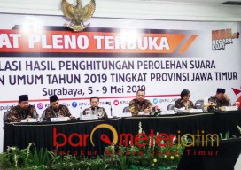 KPU Jatim Mulai Rekapitulasi Suara, Surabaya Tersendat