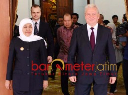 Terima Dubes Belarus, Khofifah Tawarkan Ekspor Ikan Tuna