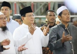 Prabowo Cuit Hari Santri, Eh.. Netizen Komentari Jatah Menteri