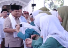 Prabowo: Resolusi Jihad Ajarkan Nilai Hubbul Wathan Minal Iman