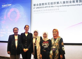 Mendunia Sekolah SPI Jadi Pembicara di UNESCO-APEID