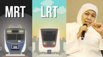 Transportasi Publik, Khofifah Segera Bentuk Tim MRT-LRT