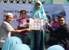 SD di Jember Galang Dana untuk Anak-anak Gaza Palestina