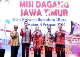 Misi Dagang Jatim di Sumut, Transaksi Tembus Rp 474,5 M