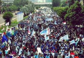 11 Maret, Elemen Jatim Demo Besar-besaran Tolak Omnibus Law