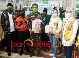 Bantu Terdampak Corona, Lions Club Gandeng Ansor Surabaya