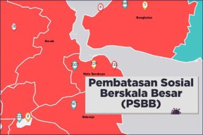 Jelang PSBB Surabaya, Sidoarjo, Gresik Finalisasi Payung Hukum