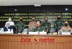 Corona Menjadi-jadi Panglima TNI-Kapolri Turun ke Jatim