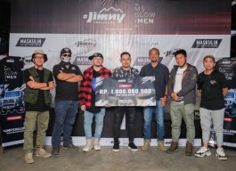 MS Glow For Men Gelontor Rp 1 M di Ajang Jimny Challenge 2020