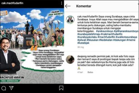 Diprotes Dikritik Akhirnya Foto Comotan di IG Machfud Dihapus