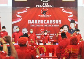 Jagoan PDIP Unggul 6, Mesin 8 Parpol Kubu Machfud Macet