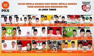 Penuhi Target PKS Jatim Raih Kemenangan di 13 Pilkada