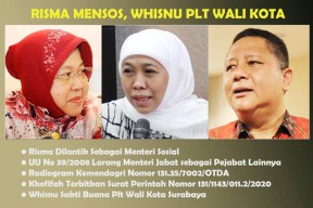 Whisnu Plt Wali Kota, Khofifah: Risma Otomatis Berhenti