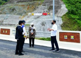 Diresmikan Jokowi, Bendungan Tukul Dibiayai APBN Rp 934 M