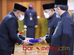 Nomenklatur OPD Berubah, 92 Pejabat Pemprov Jatim Dilantik