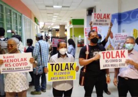 Area Mal Cito Bakal Disulap Jadi RS Covid-19, Pedagang Menolak