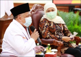 Silaturahmi Kebangsaan, PKS Jatim Temui Khofifah di Grahadi