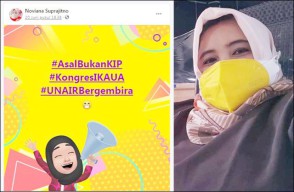 Ketum IKA UA, Alumnus FMIPA Serukan Asal Bukan Khofifah
