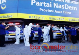 Bantu Tangani Covid-19, Nasdem Jatim Beri Layanan Ambulans