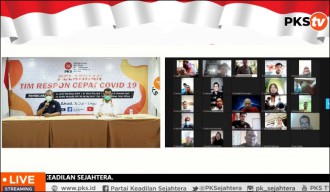 Maksimalkan Bantu Tangani Covid-19, PKS Jatim Ikuti TRCC