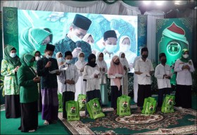 Sedekah Muharram, PPP Jombang Bagi-bagi Sembako