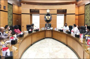 Perjuangkan Syaikhona Kholil, Nasdem Temui Mahfud MD