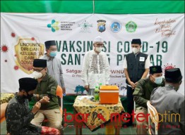 Percepat HI, Ponpes Asuhan Rais Aam PBNU Bantu Vaksinasi
