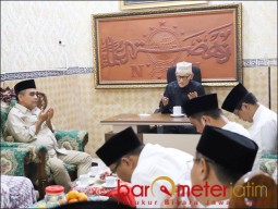 Pungkasi Safari HSN di Jatim, Gerindra Sowan Rais Aam PBNU