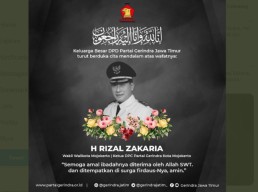 Wawali Mojokerto Wafat, Sadad: Gerindra Kehilangan Putra Terbaik