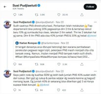 Sindiran Menpan RB: Bu Susi kan Tidak Pernah Ngurusi PNS