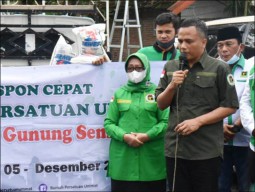 Sekjen PPP: Korban Meninggal Erupsi Semeru Para Syuhada